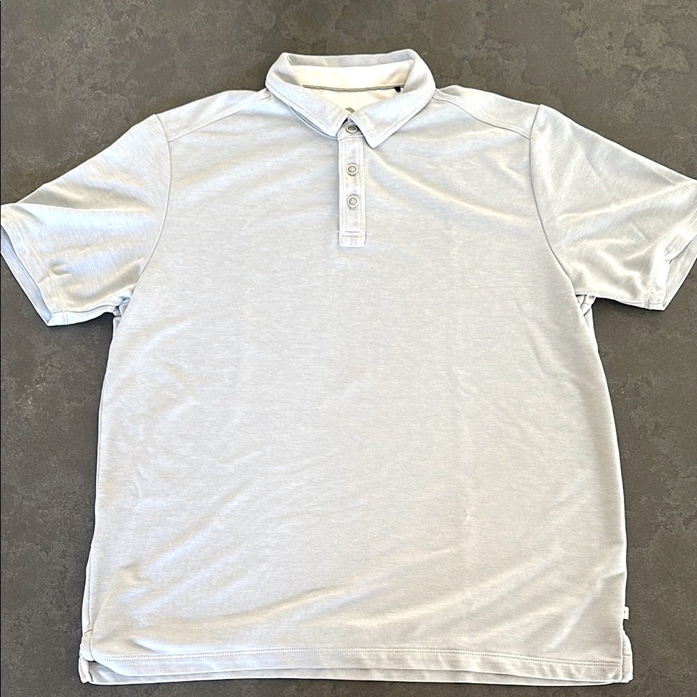 Men's Light Blue Tommy Bahama Polo Shirt